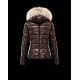 Moncler Armoise Women Down Jacket Dark Brown