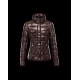 Moncler Armoise Women Down Jacket Dark Brown