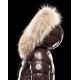 Moncler Armoise Women Down Jacket Dark Brown