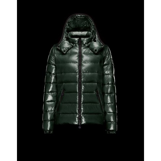 Moncler Bady Women Down Jacket Dark Green