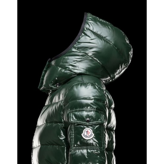 Moncler Bady Women Down Jacket Dark Green