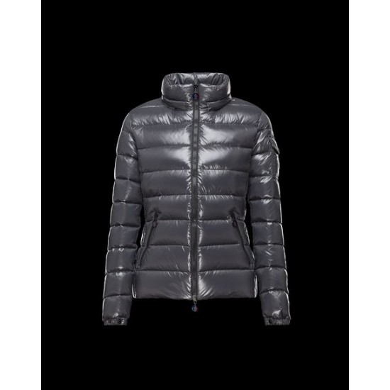 Moncler Bady Women Down Jacket Dark Grey