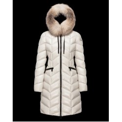 Moncler Bellette Women Down Jacket Ivory