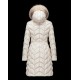 Moncler Bellette Women Down Jacket Ivory