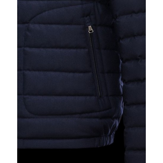 Moncler Blanchard Men Coat Blue