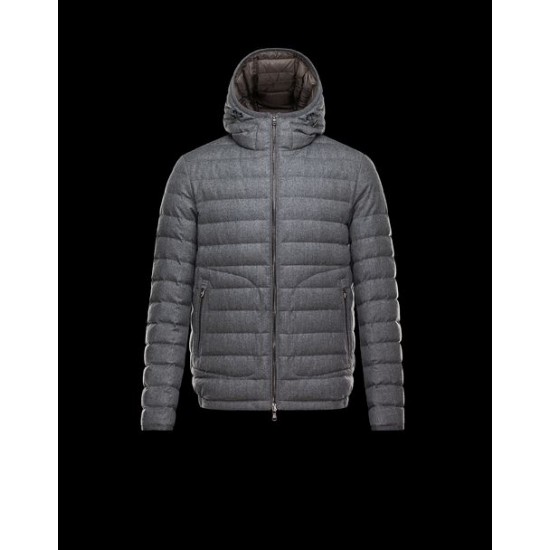 Moncler Blanchard Men Coat Grey