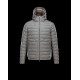 Moncler Blanchard Men Coat Light Grey