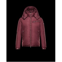 Moncler Brad Men Coat Maroon