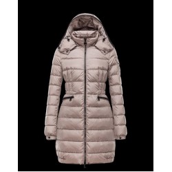 Moncler Charpal Women Coat Dove Grey