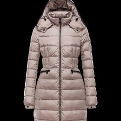 Moncler Charpal Women Coat Dove Grey