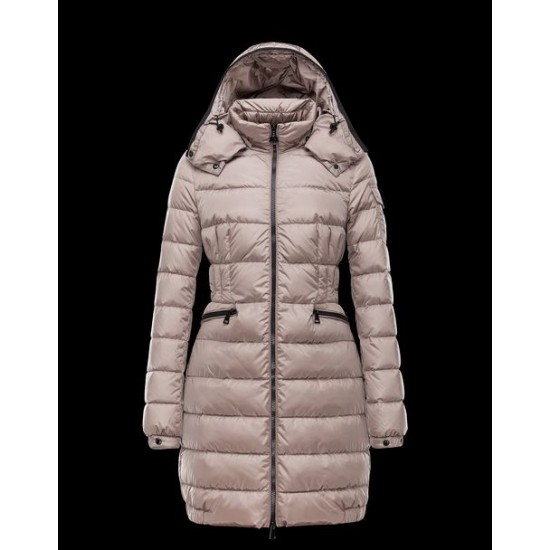 Moncler Charpal Women Coat Dove Grey