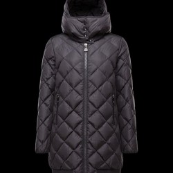 Moncler Crozant Women Coat Black