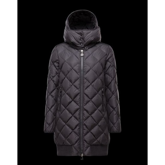 Moncler Crozant Women Coat Black