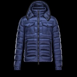 Moncler Edward Men Down Jacket Bright Blue