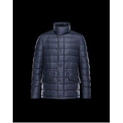 Moncler Feyder Men Coat Dark Blue