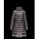 Moncler Hermifur Women Coat Steel Grey