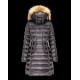 Moncler Hermifur Women Coat Steel Grey