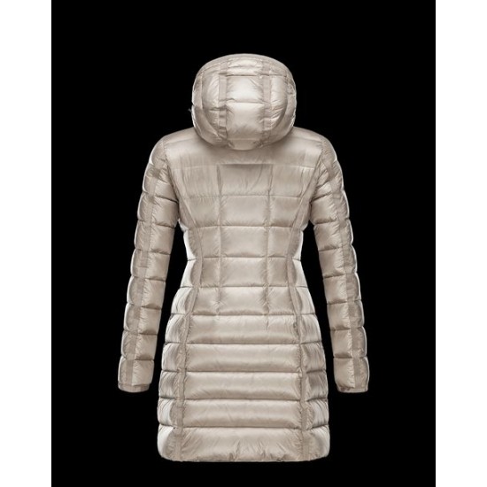 Moncler Hermine Women Coat Sand