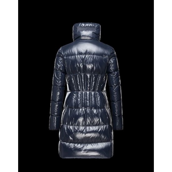 Moncler Joinville Women Coat Dark Blue