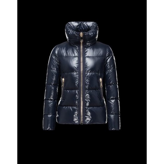 Moncler Joux Women Down Jacket Dark Blue