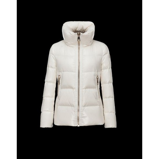 Moncler Joux Women Down Jacket Ivory