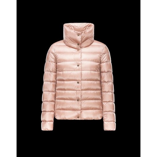 Moncler Plessis Women Down Jacket Light Pink