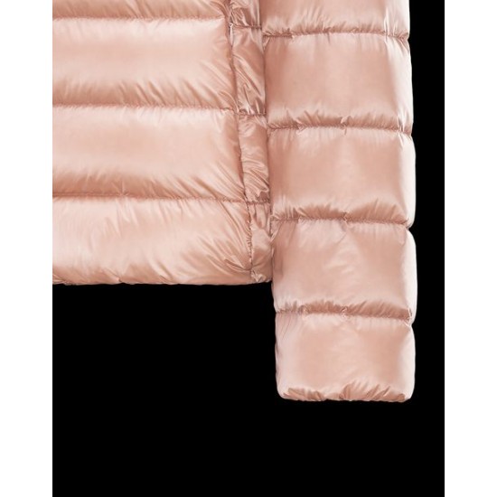 Moncler Plessis Women Down Jacket Light Pink