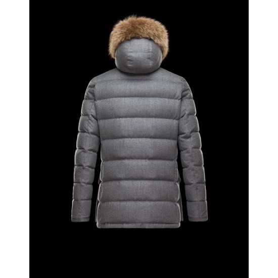 Moncler Rethel Men Coat Grey