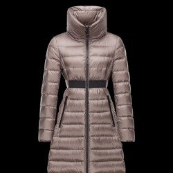 Moncler Talhouet Women Coat Dove Grey