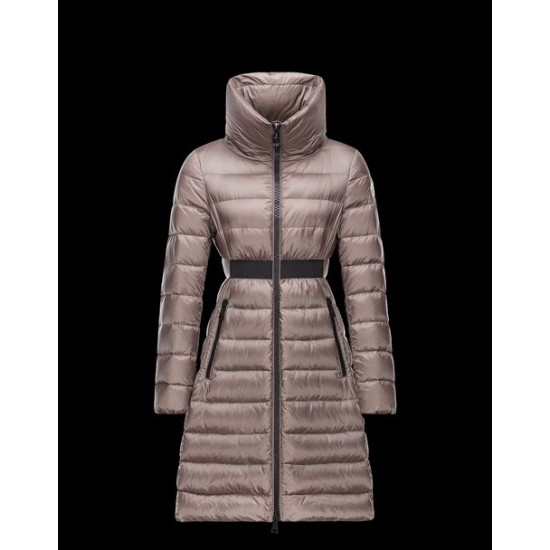 Moncler Talhouet Women Coat Dove Grey