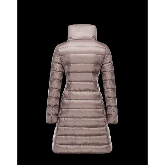 Moncler Talhouet Women Coat Dove Grey