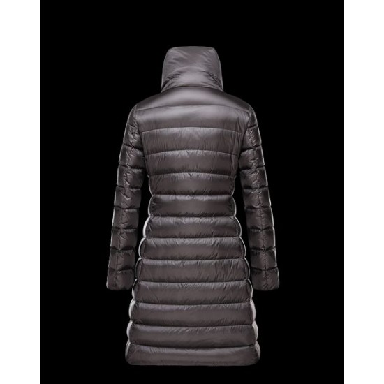 Moncler Talhouet Women Coat Steel Grey