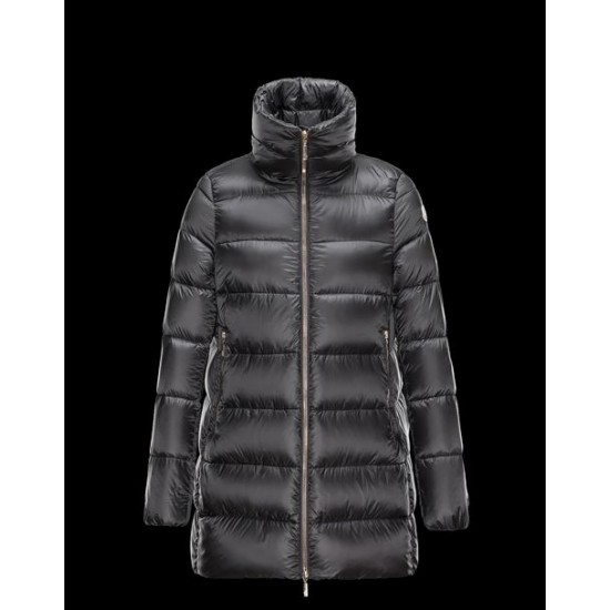 Moncler Torcy Women Coat Steel Grey