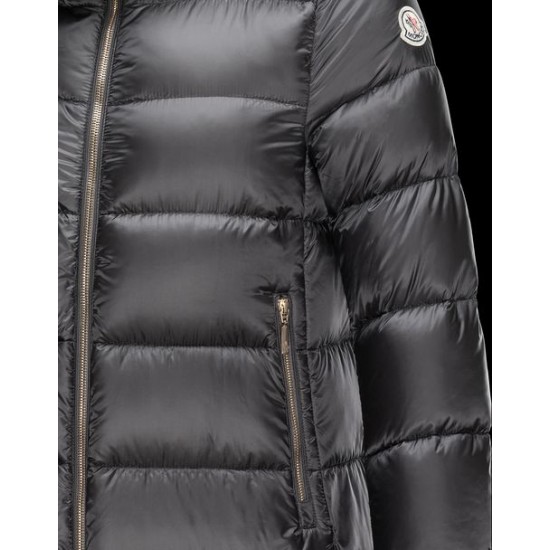 Moncler Torcy Women Coat Steel Grey