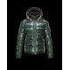 Moncler Zin Men Down Jacket Dark Green