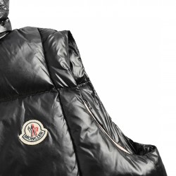 19FW Moncler Bormes Black Bige Sleeveless Down Vest Outerwear 