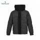 22FW Moncler Madeira Hooded Short Black Long Sleeves Down Jacket