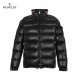 23FW Moncler Bourne Long Sleeves Short Down Jacket Black Coats