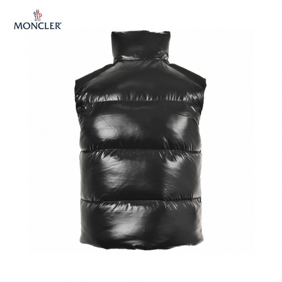 23FW Moncler Bourne Long Sleeves Short Down Jacket Black Coats