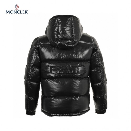 23FW Moncler Hoodie Long Sleeves Short Down Jacket And Coats Blue Coat