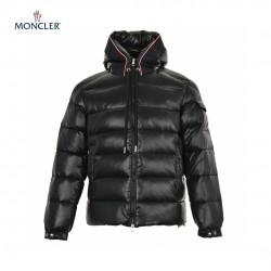 23FW Moncler Pavin Hood Black Long Sleeves Down Jacket 