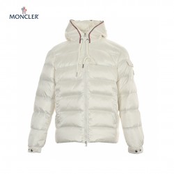 23FW Moncler Pavin Hood White Long Sleeves Down Jacket 