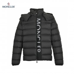 23FW Moncler Ume Nylon Long Sleeves Short Down Jacket And Coats Black 