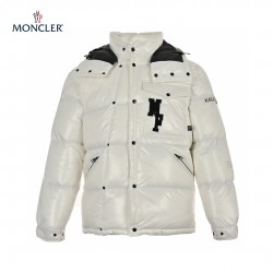 23FW Moncler x FRGMT Black White Long Sleeves Down Jacket 