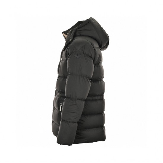 23FW Moncler Ume Nylon Long Sleeves Short Down Jacket And Coats Black