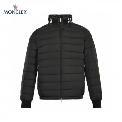 Moncler Long Sleeves Short Down Jacket And Coats Black 