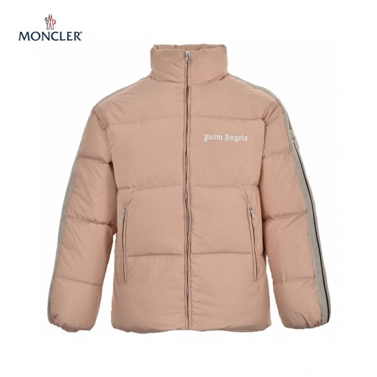 Moncler x Palm Angels Pink  Long Sleeves Down Jacket