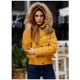 Hot Sale Women Moncler Short Down Jacket Yellow