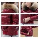 Hot Sale Women Moncler Short Down Jacket Dark Red