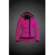 Women Moncler Down Coat Without Hat Purple Red